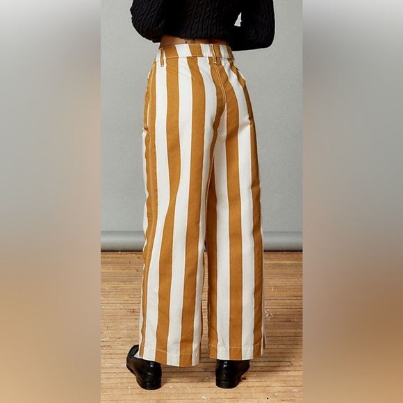 Urban Outfitters Striped Straight Leg Pant - Picture 2 of 9